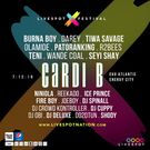 Livespot X Festival: Burna Boy, Fire Boy, Tiwa Savage and others to perform alongside Cardi B