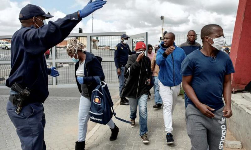 South Africa has imposed a nationwide lockdown to prevent the spread of COVID-19