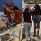 Mystery woman with a very huge backside lands in Ghana