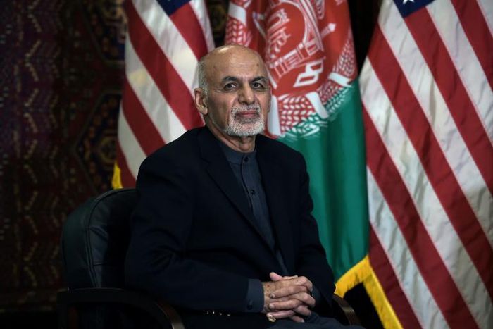 Afghan President Ashraf Ghani said there had been 'notable progress' in negotiations