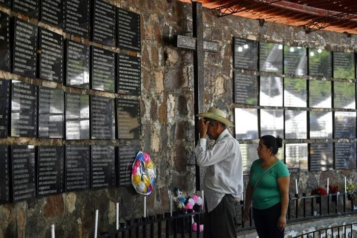 El Salvador's civil war left more than 75,000 dead