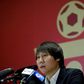 Worrying time: China head coach Li Tie