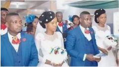 ‘Twinty-twinty’ trends: Beautiful twin sisters tie the knot with twin brothers; best men are twins too