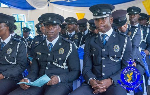 Police junior command course graduate