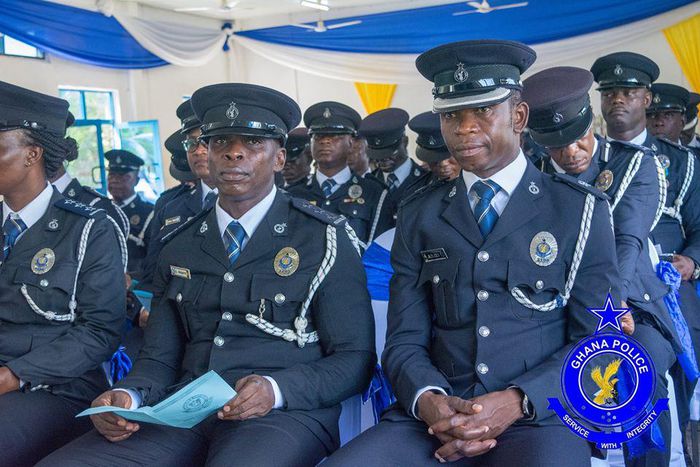 Police junior command course graduate