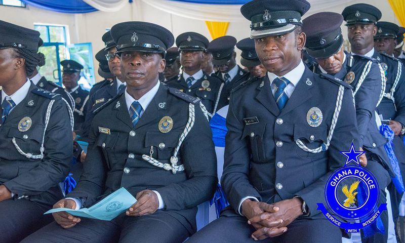 Police junior command course graduate