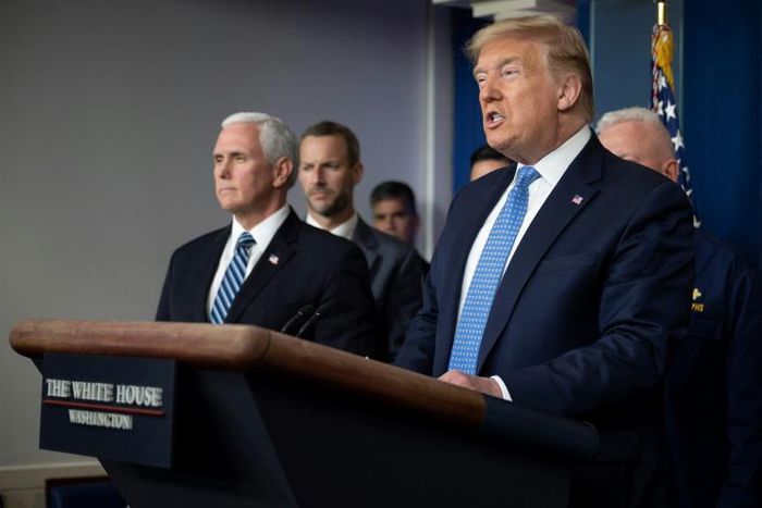 US President Donald Trump welcomed the Fed's second emergency rate cut in less than two weeks, as it responds to the coronavirus outbreak