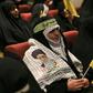 Basij militia women attend a Tehran press conference where a Revolutionary Guards commander warned that Iran will severely punish "mercenaries" arrested over a recent wave of street violence