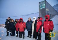 Photos of President Akufo Addo dressed in winter apparel while in Norway leave Ghanaians in stitches