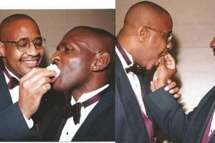 Gay pastor marries gay pastor, saying "touch not the anointed ones...”