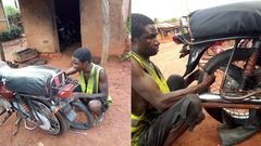 “I lost my sight but not my manhood” – Blind vulcaniser with 7 children