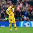Lionel Messi could not hide his disappointment after Barcelona were knocked out of the Copa del Rey by Athletic Bilbao on Thursday