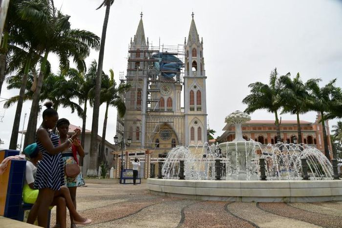 Built in a neo-gothic style between 1897 and 1916, the cathedral is one of the central African country's main tourist attractions