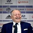 Jean-Michel Aulas, the Lyon president, said the French season should be wiped out