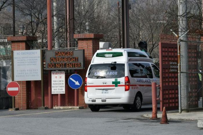 US-South Korea joint military training has been postponed after Seoul declared its highest 'severe' alert level over the new coronavirus