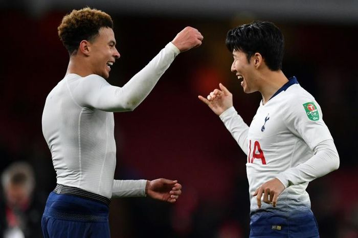 Dele Alli (left) faces a ban after being charged by the FA for a social media post referencing coronavirus