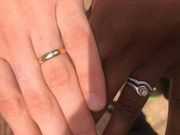 Couple trek home after a simple COVID-19 wedding, pastor arrives  on a bicycle (photos)