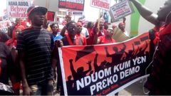 Gold Coast Fund Management customers embark on 'Nduom Kum yen preko' demo