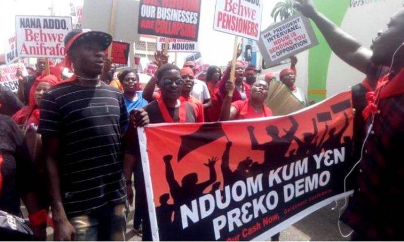 Gold Coast Fund Management customers embark on 'Nduom Kum yen preko' demo