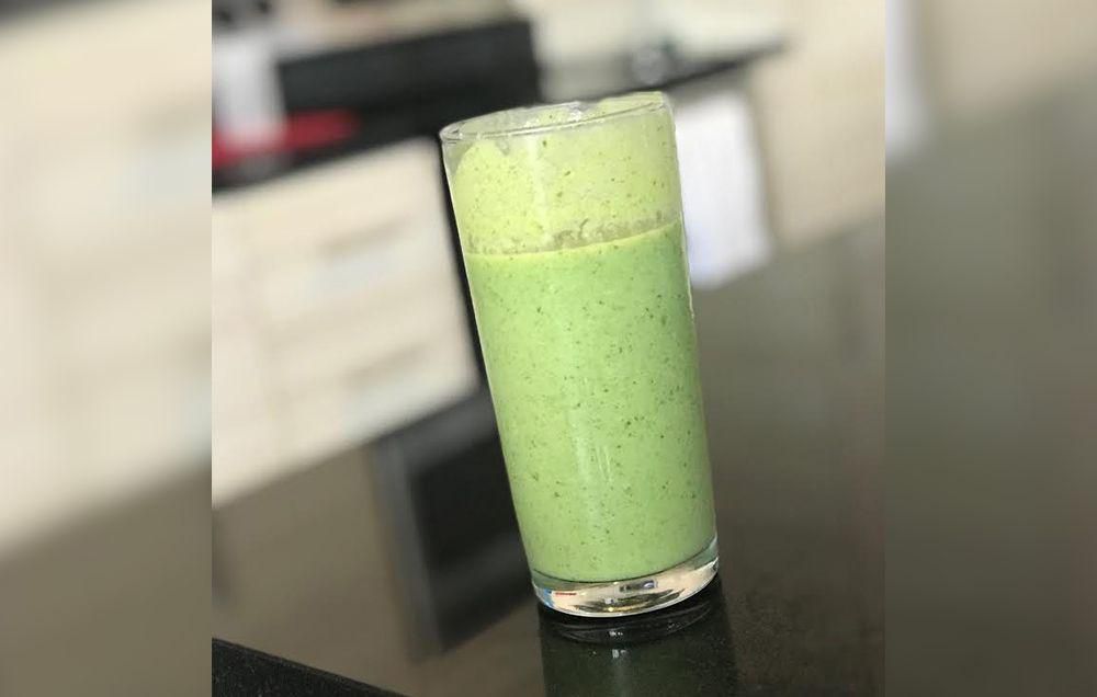 Green and lean shamrock shake