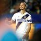 Over and out: Zlatan Ibrahimovic has confirmed his departure from Los Angeles Galaxy