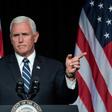 US Vice President Mike Pence speaks about the creation of the Space Force at the Pentagon in Washington, DC, on August 9, 2018