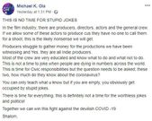 Screenshot of Ola's post