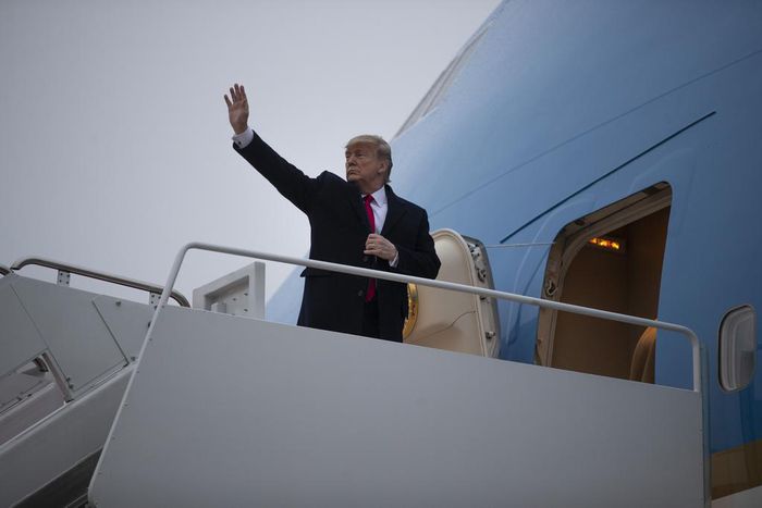 Impeachment All but Behind Him, Trump Celebrates and Keeps Focus on Bloomberg