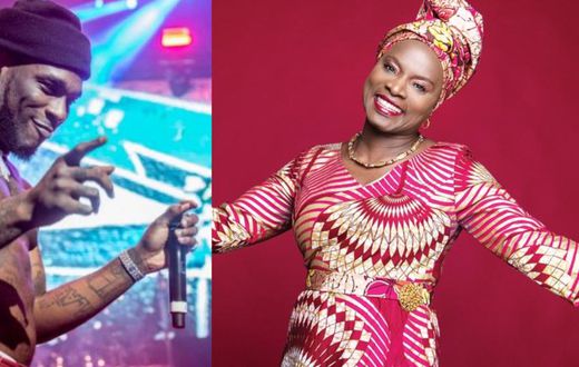 Angelique Kidjo dedicates her Grammy Award to Burna Boy in touching speech