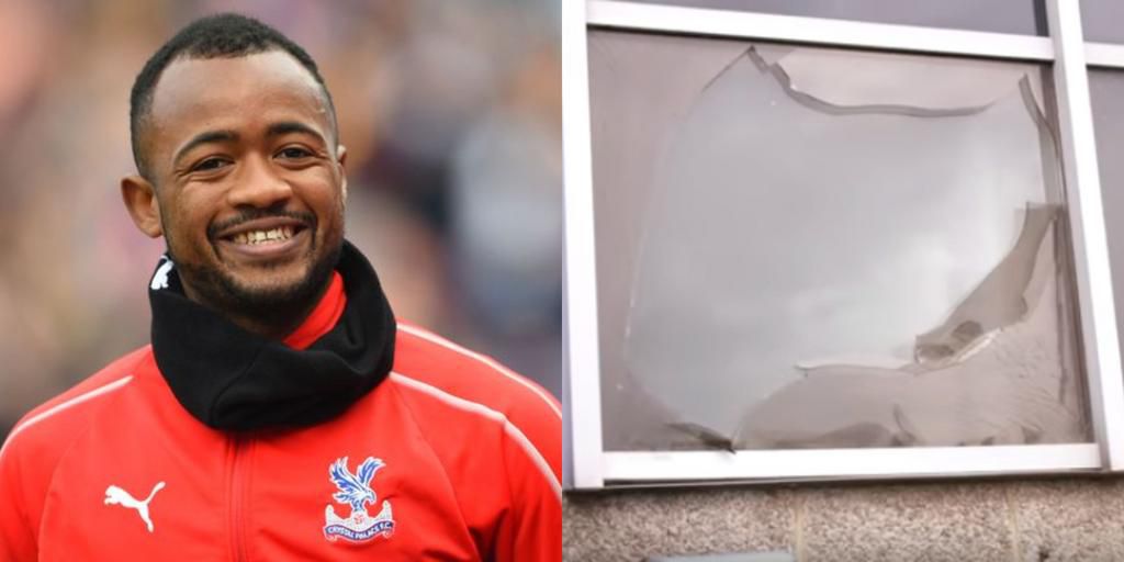 Video: Jordan Ayew Smashes Glass Window With Explosive Shot During 