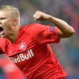 Salzburg's teenage forward Erling Haaland is reportedly in talks with Borussia Dortmund