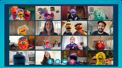 How to Get to 'Sesame Street'? These Days, It's by Video Conference