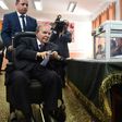 Algerian President Abdelaziz Bouteflika casting his ballot during parliamentary elections in 2017