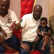 Photos: John Mahama visits Dumelo family