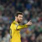 Barcelona's Argentine forward Lionel Messi (pictured February 9, 2020) said, "We will have to wait to see if it is true or not" that the club's former PR company oversaw accounts attacking club members