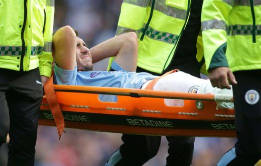 French defender Aymeric Laporte looks likely to boost Manchester City and return earlier than expected from injury says Pep Guardiola