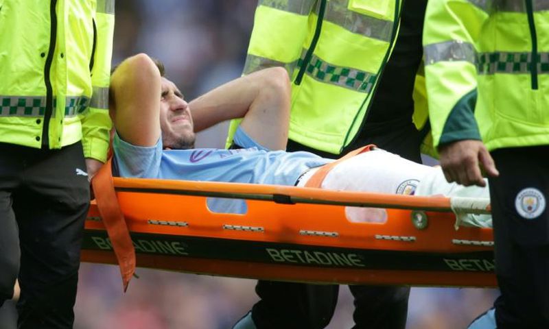 French defender Aymeric Laporte looks likely to boost Manchester City and return earlier than expected from injury says Pep Guardiola