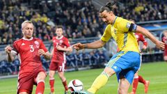 Kjaer (left) says throat-grab incident with Ibrahamivoc long forgotten