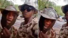 Angry Nigerian soldiers vow to rape women “skin to skin” and infect them with HIV (video)