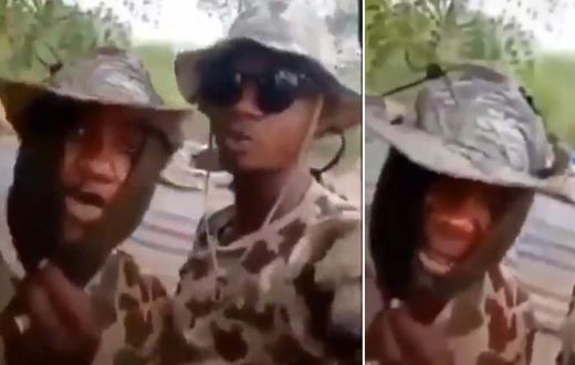 Angry Nigerian soldiers vow to rape women “skin to skin” and infect them with HIV (video)
