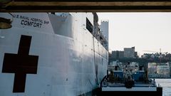 Crew Member Aboard USNS Comfort Is Infected With Coronavirus