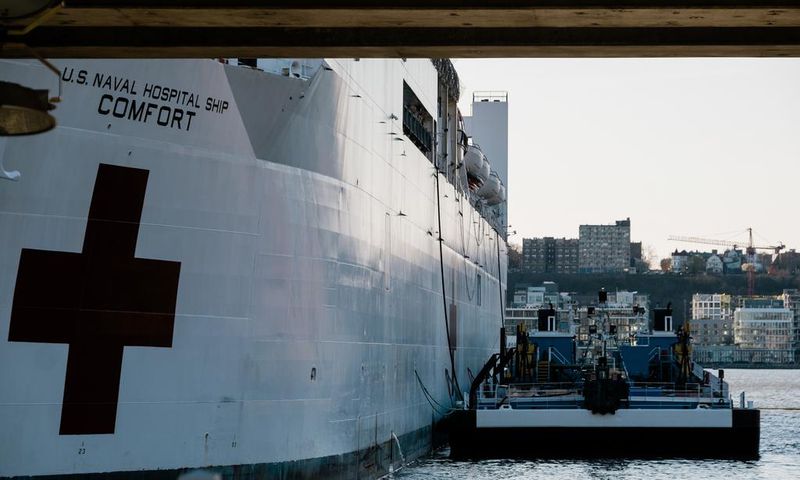 Crew Member Aboard USNS Comfort Is Infected With Coronavirus