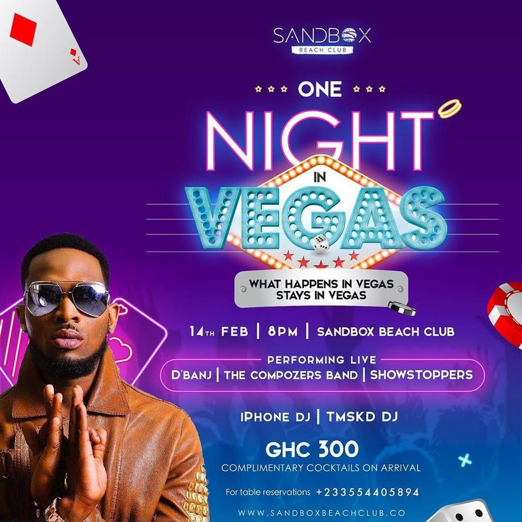 D’Banj, The Compozers & Showstoppers to rock Sandbox Beach Club this Valentine