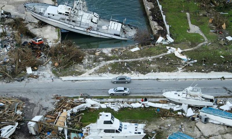 Red Cross officials have been taken aback by the scale of devasation wrought by recent natural disasters, such as Hurricane Dorian in the Bahamas