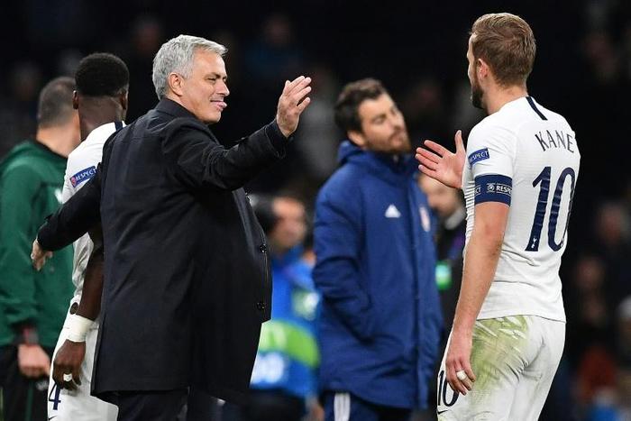 Tottenham manager Jose Mourinho (left) will have to cope without Harry Kane (right) for most of the remainder of the season