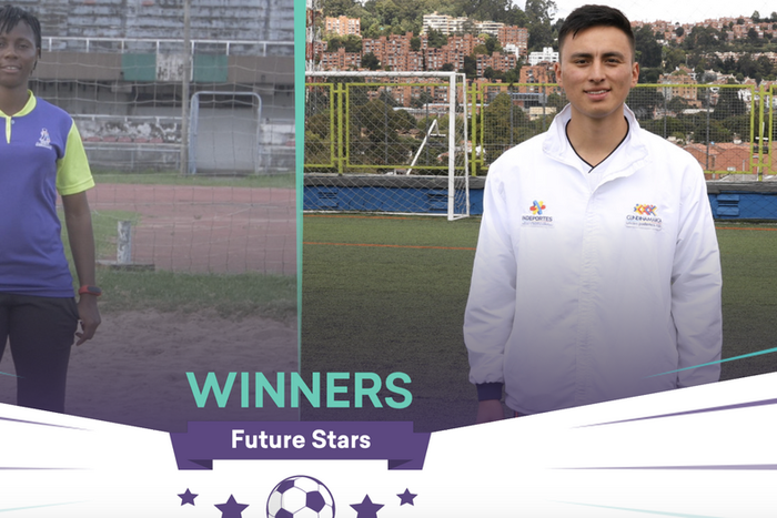 Nigeria’s Chinasa and Colombia’s Luis win WorldRemit and Arsenal “Future Stars” Programme