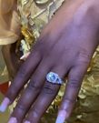 Fella Makafui's ring from Medikal