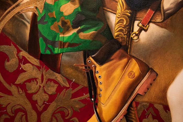 Napoleon Meets His Successor, in Timberlands