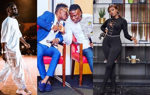 Sarkodie, Shatta Wale, Stonebwoy and Wendy Shay