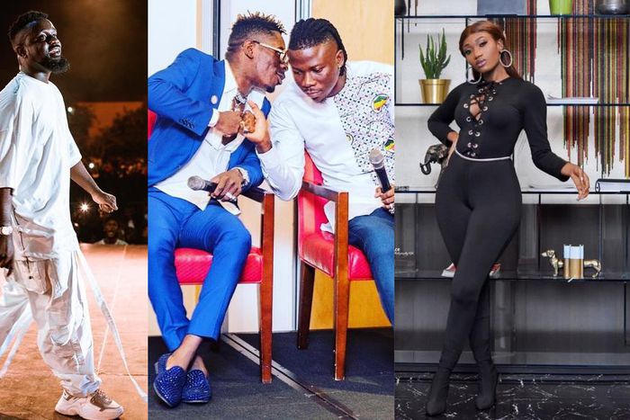 Sarkodie, Shatta Wale, Stonebwoy and Wendy Shay